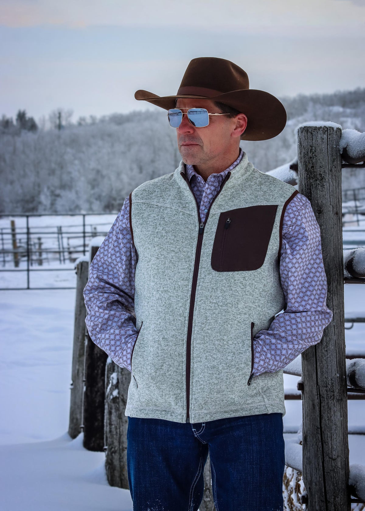 Men's Sweater Vest | Style M26701BC