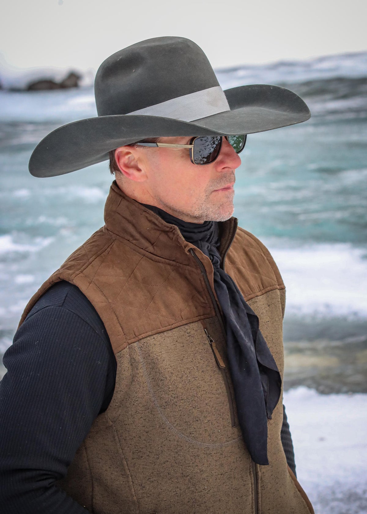 Men's Fleece Vest | Style M26701OLIVE