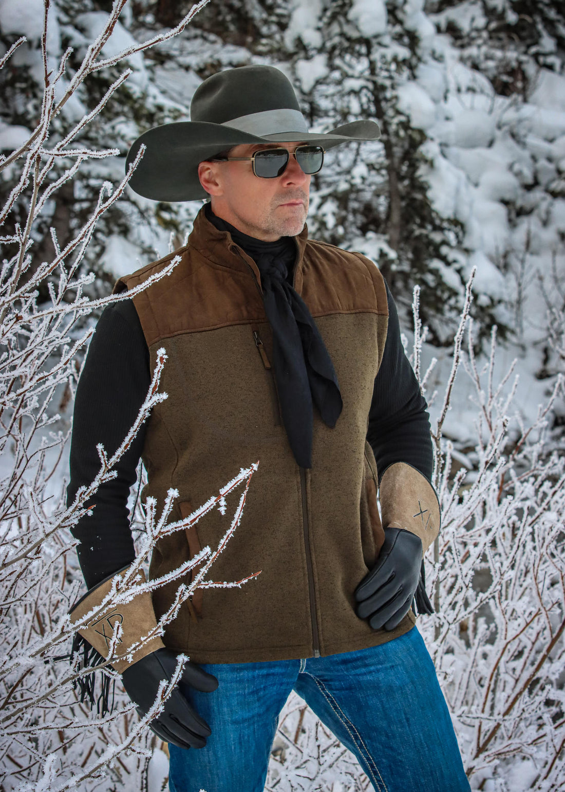 Men's Fleece Vest | Style M26701OLIVE