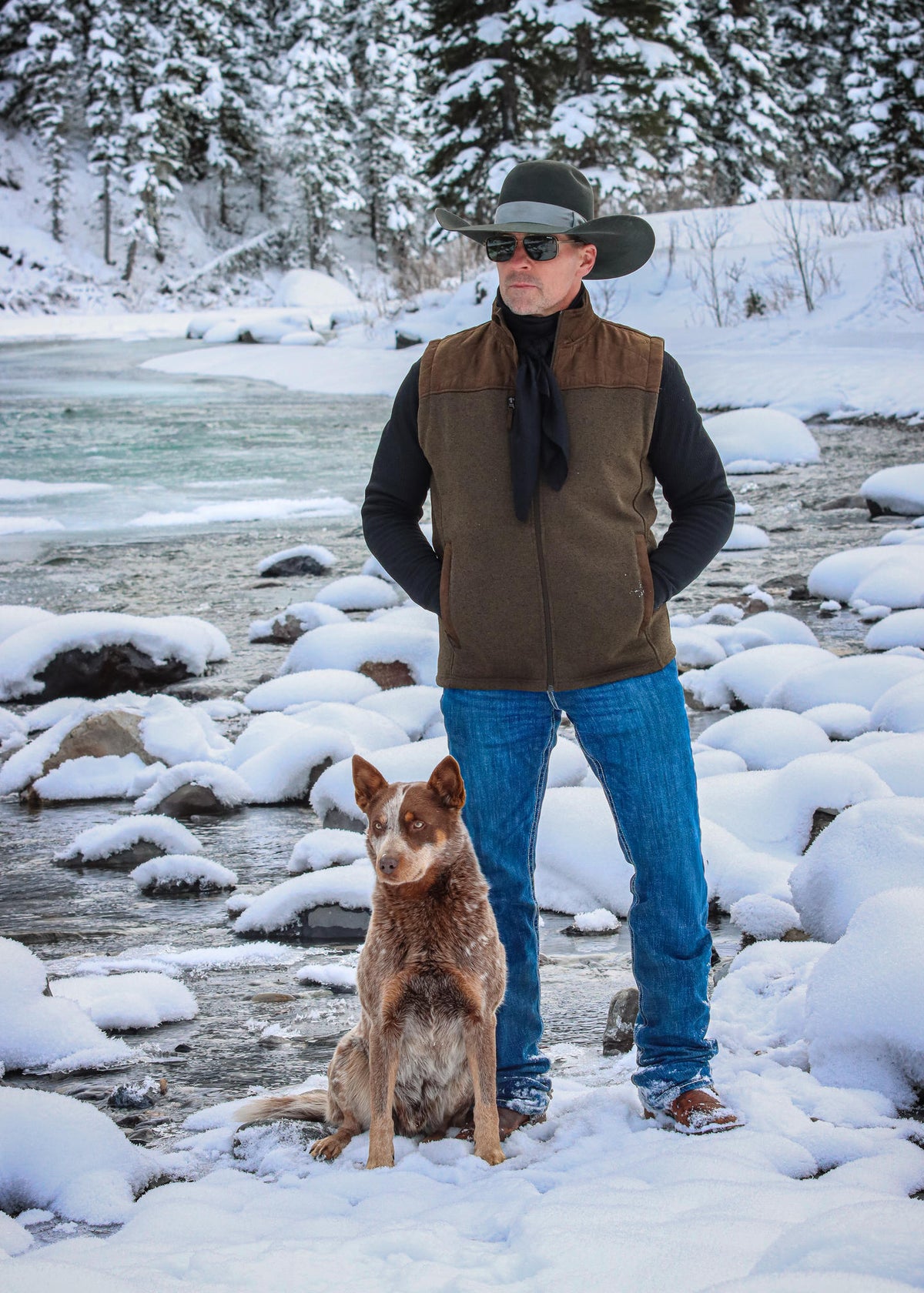 Men's Fleece Vest | Style M26701OLIVE