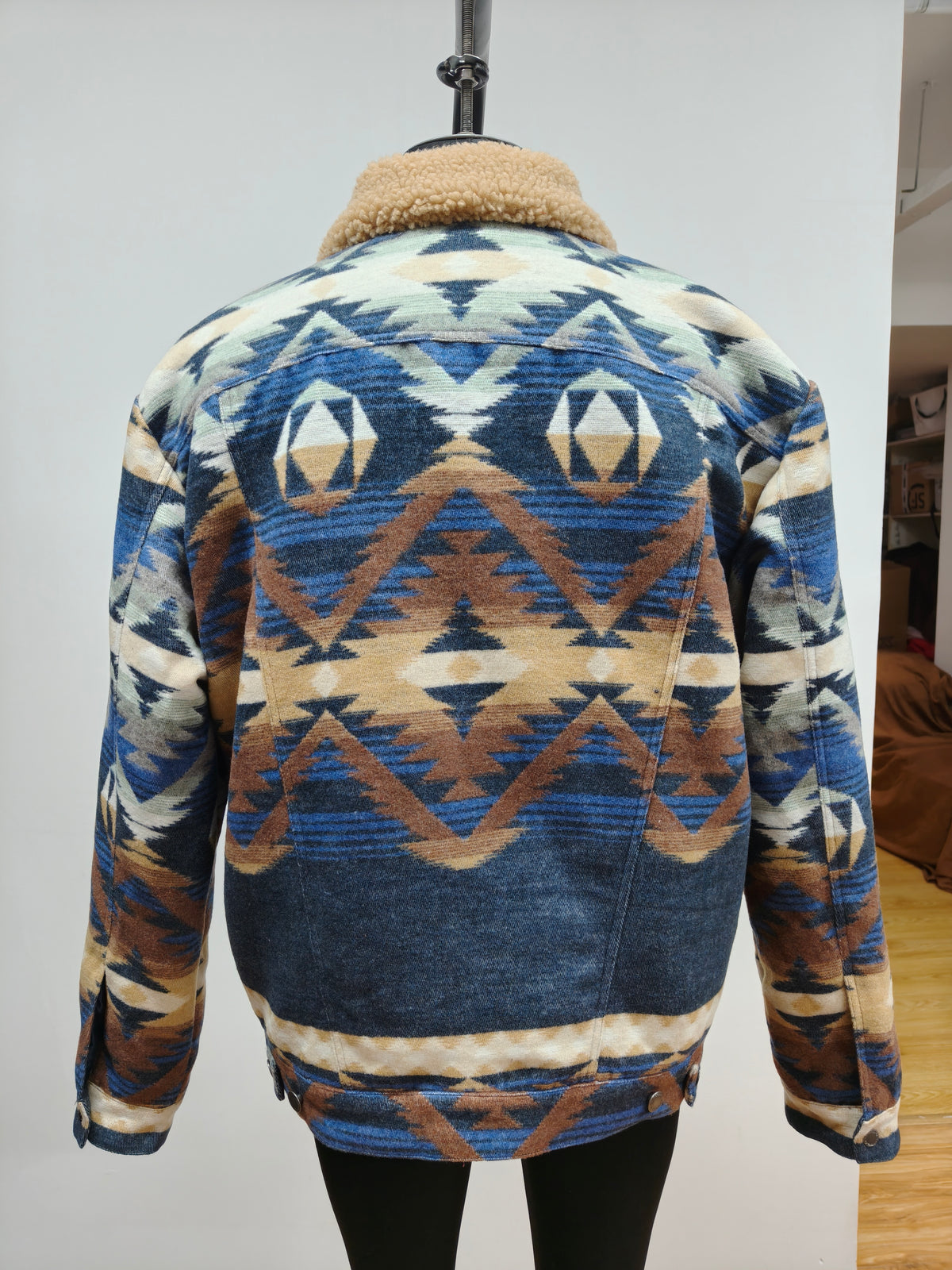 Men's Southwestern Sherpa Jacket | Style M-26811