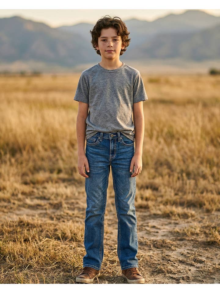 Boys' Western Jeans | Style MCB-402