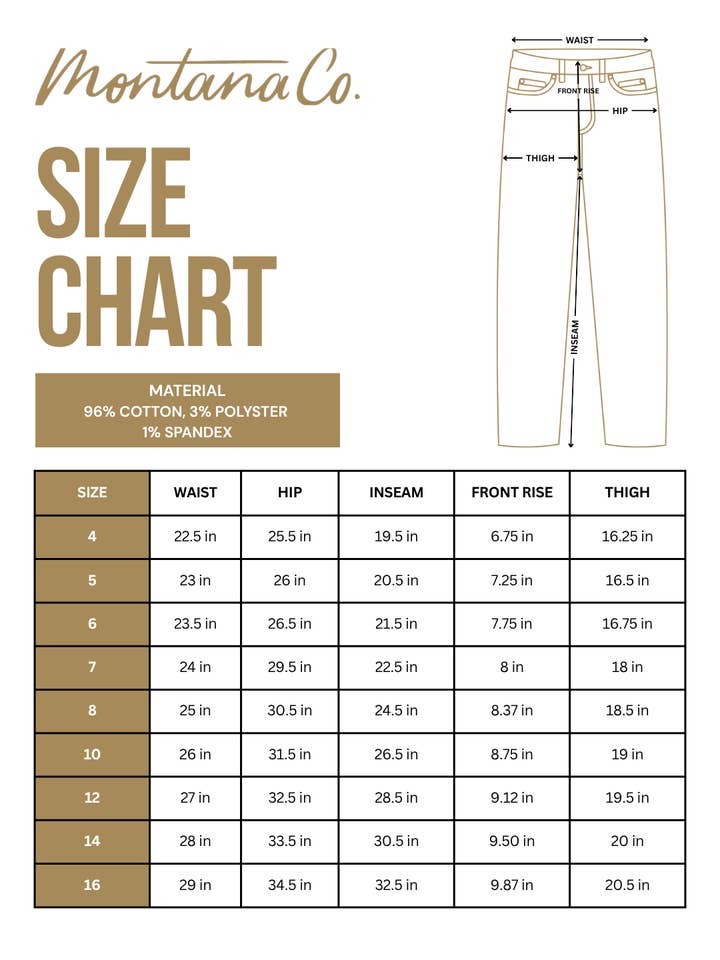Boys' Western Jeans | Style MCB-402