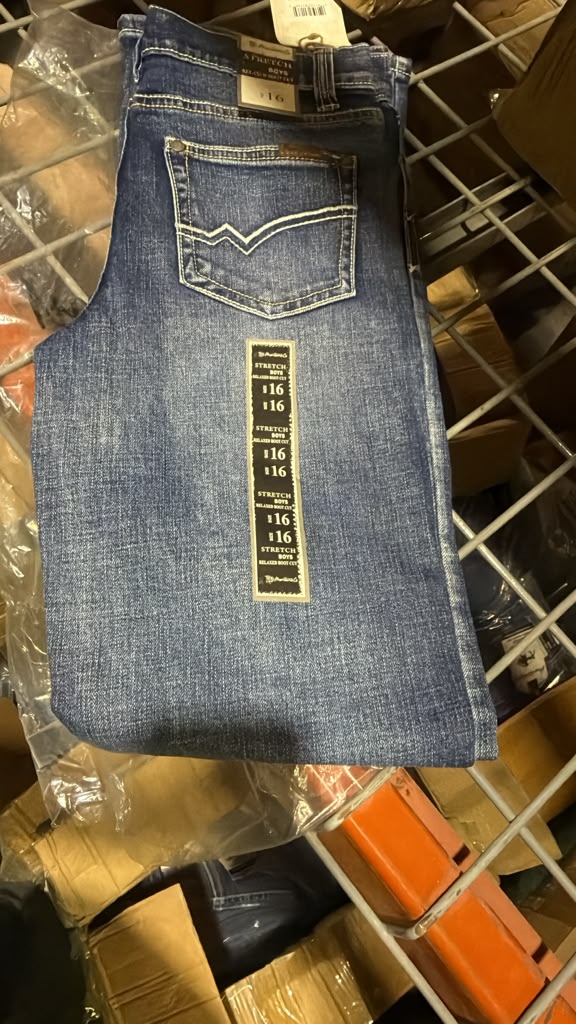 Boys Western Stretch Jeans | MCB-403