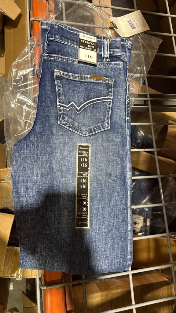 Boys Western Stretch Jeans | MCB-403