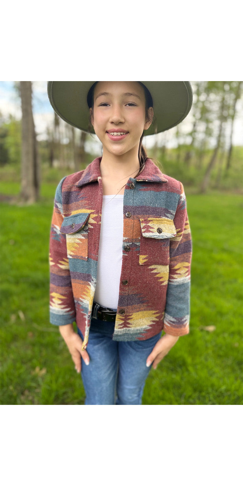 Girls' Western Bootcut Jeans - MCGJ-HX-30