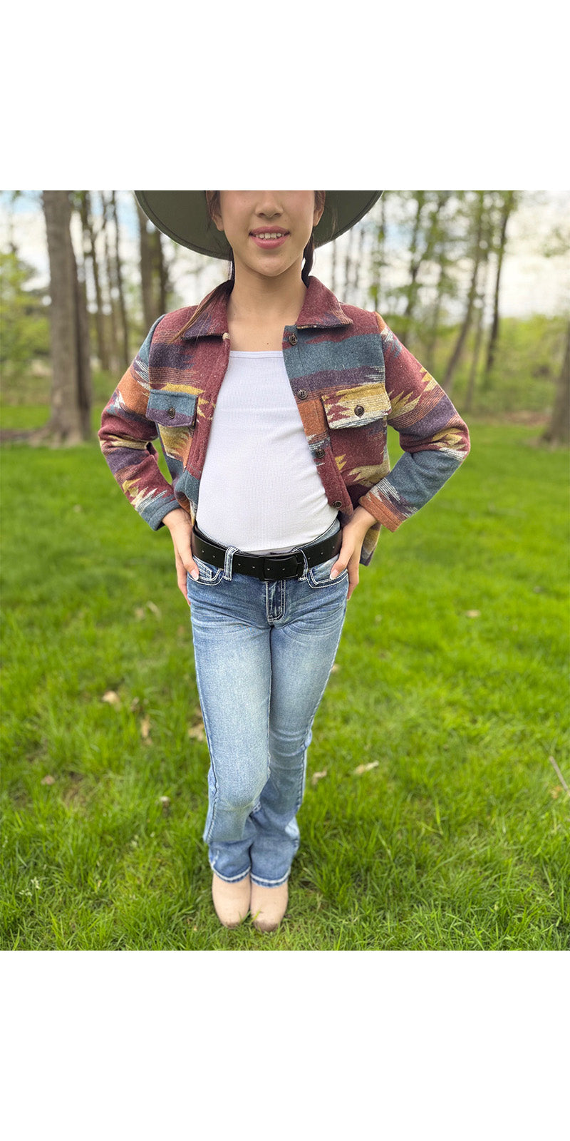 Girls' Western Bootcut Jeans - MCGJ-HX-31