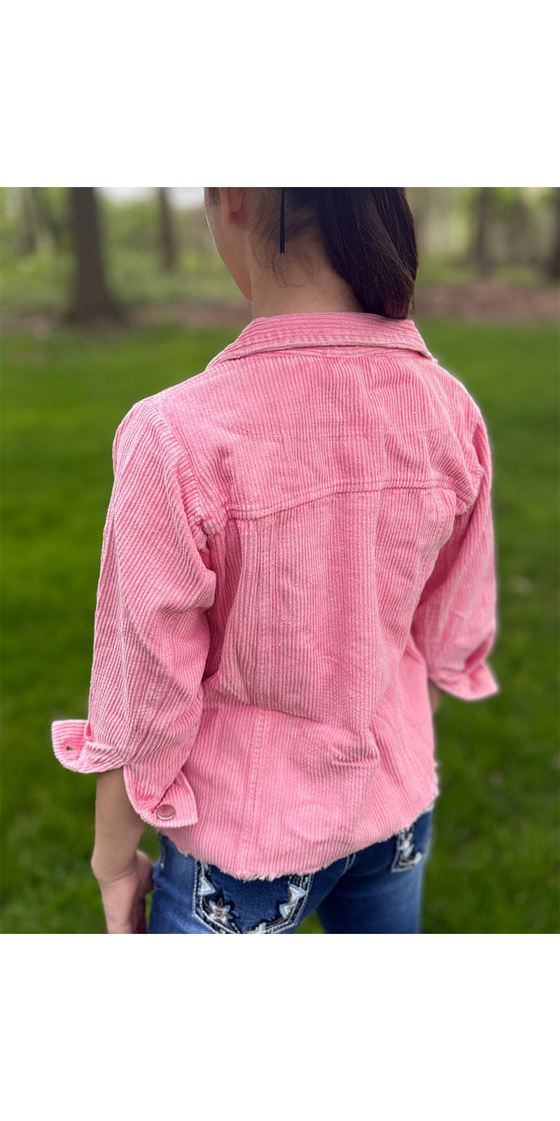 Girls' Western Bootcut Jeans - MCGJ-HX-33