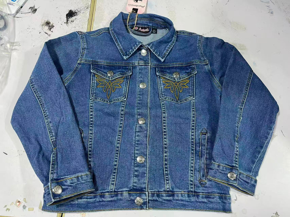 Kids' Basic Denim Jacket | Style MCGJKTRC-2-MW