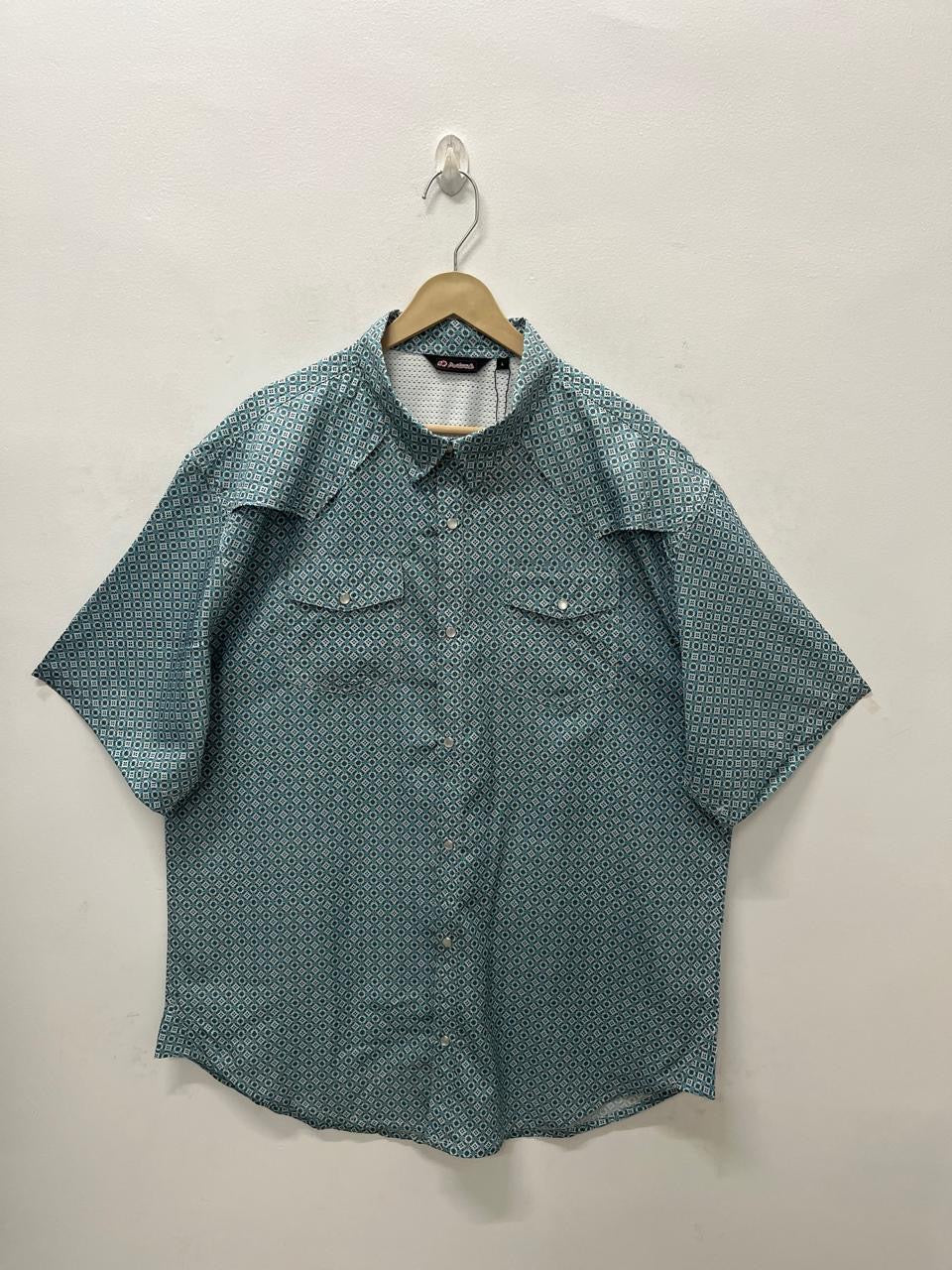 Men's Short Sleeve Western Snap Shirt | Style MF-2611