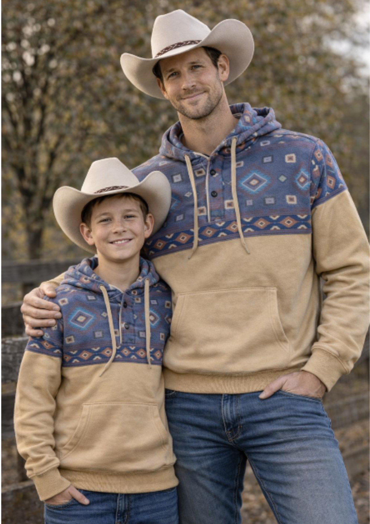 Men's Western Pullover Hoodie | Style MH-261303
