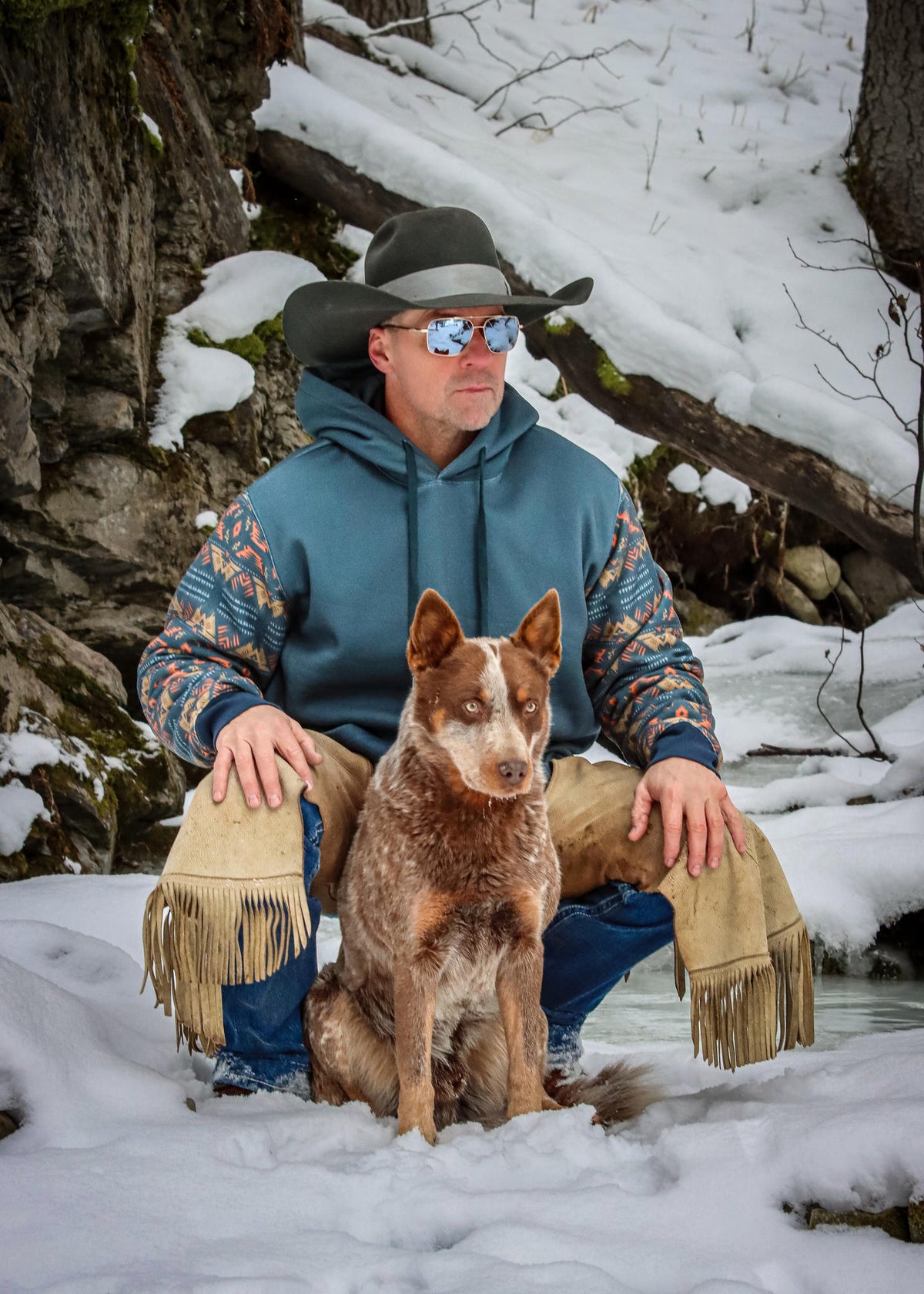 Men's Western Pullover Hoodie | Style MH26010