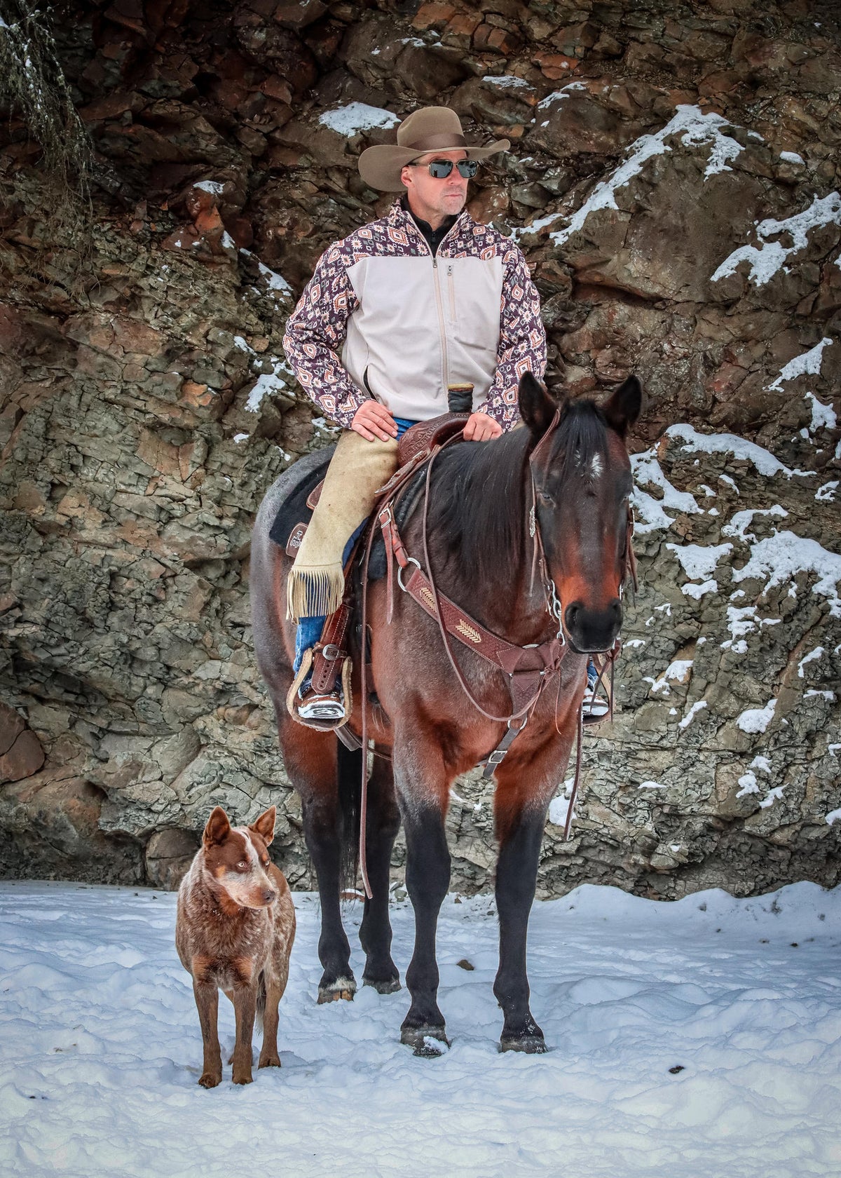 Men's Western Softshell Jacket | Style MJJ-26012