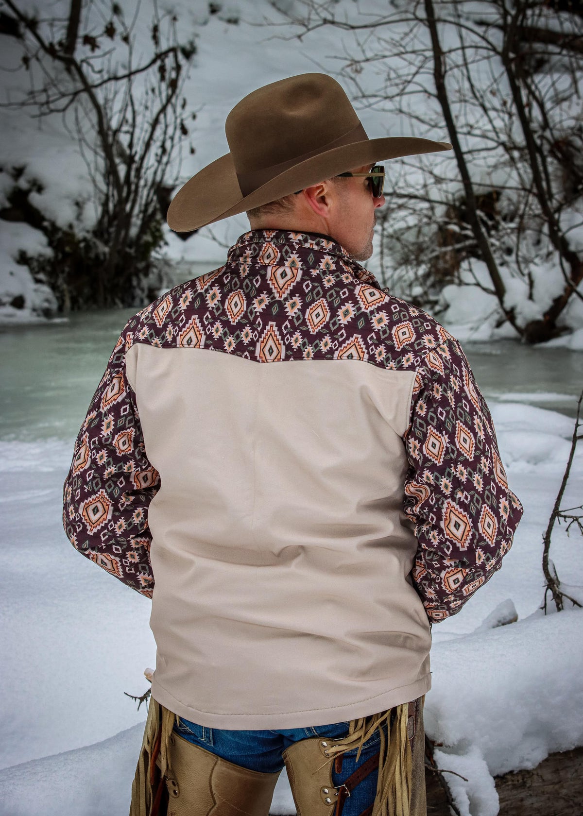 Men's Western Softshell Jacket | Style MJJ-26012