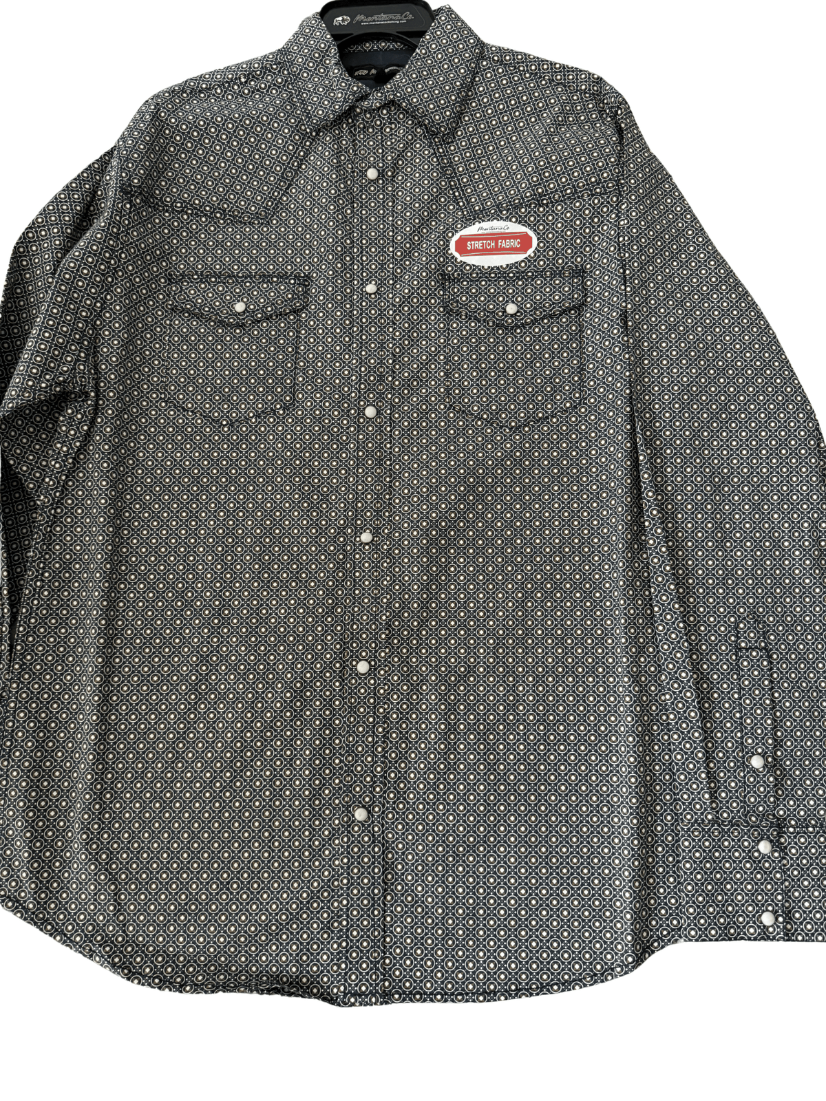 Men's Western Snap Shirt with Stretch | Style ML-2607