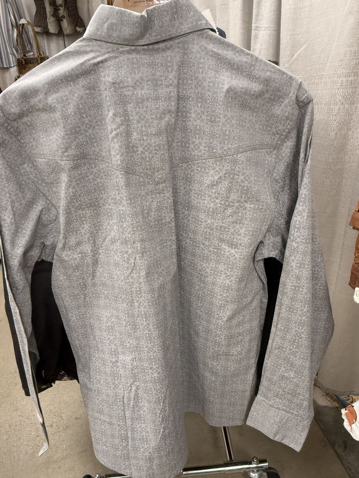 Men's Western Snap Shirt with Stretch | Style MS-3008