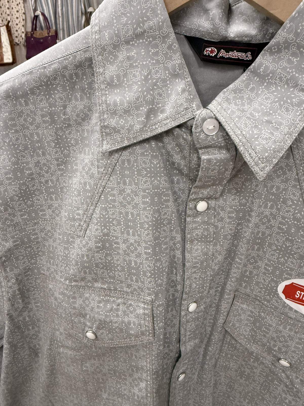 Men's Western Snap Shirt with Stretch | Style MS-3008