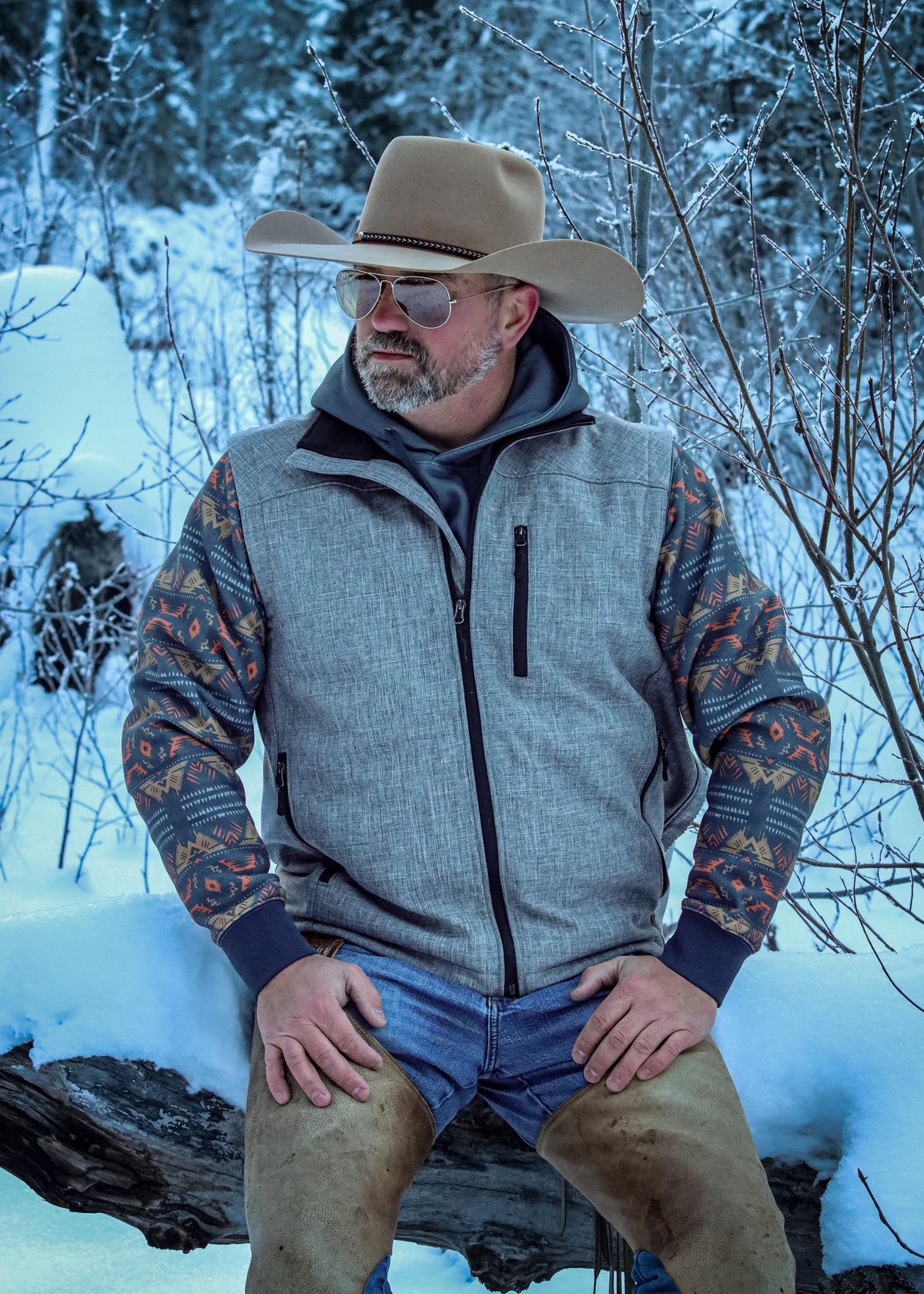 Men's Softshell Vest | Style MVJ-2606