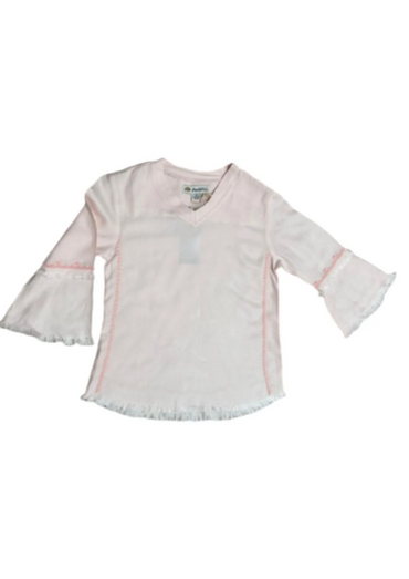 GIRLS'S TOP WITH FRILL
