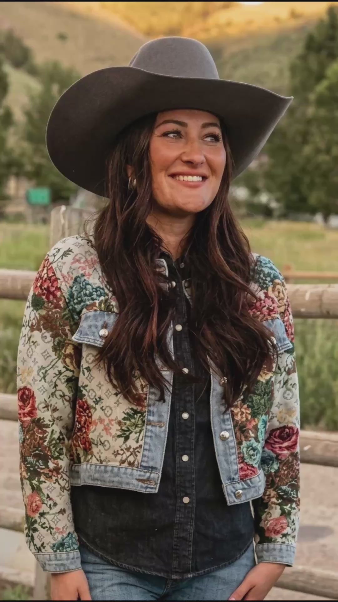 LADIES WESTERN DENIM JACKET- DNMPRT-2