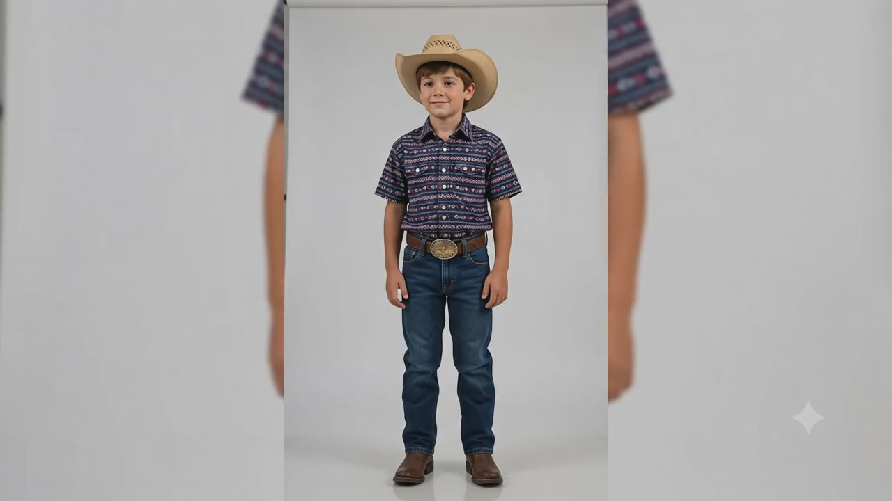 Boys' Western Polo | Style BRC-POLO-5