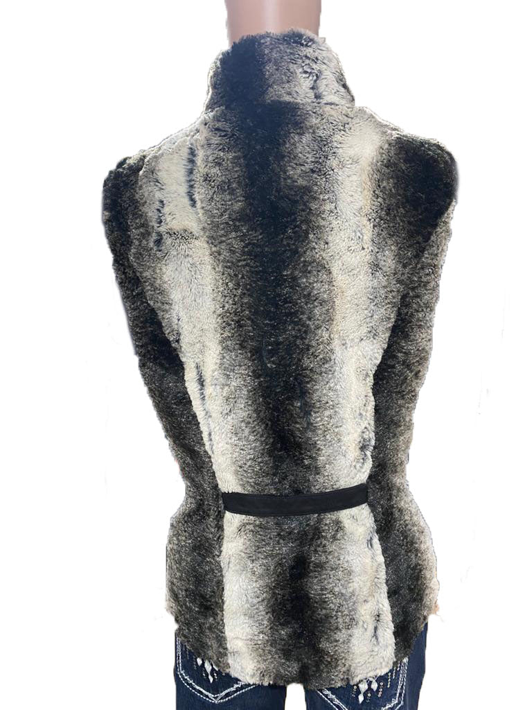 Women's Faux Fur Vest - (FF18450)