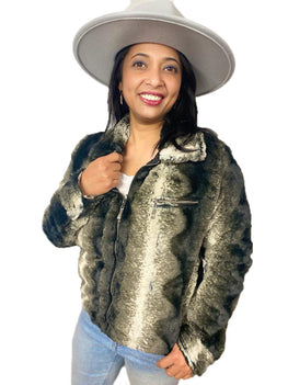Women's Faux fur Jacket (FF20606)